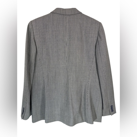 Pendleton 100% Wool Blazer Womens Sz 16 Gray Career Business Casual Jacket - Picture 2 of 7